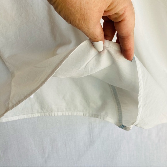 Cotton Bleu Women's embroidered top blouse tunic, Sz L - Picture 16 of 17